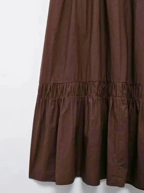 VESTIDO FRENTE UNICA ALFARROBA