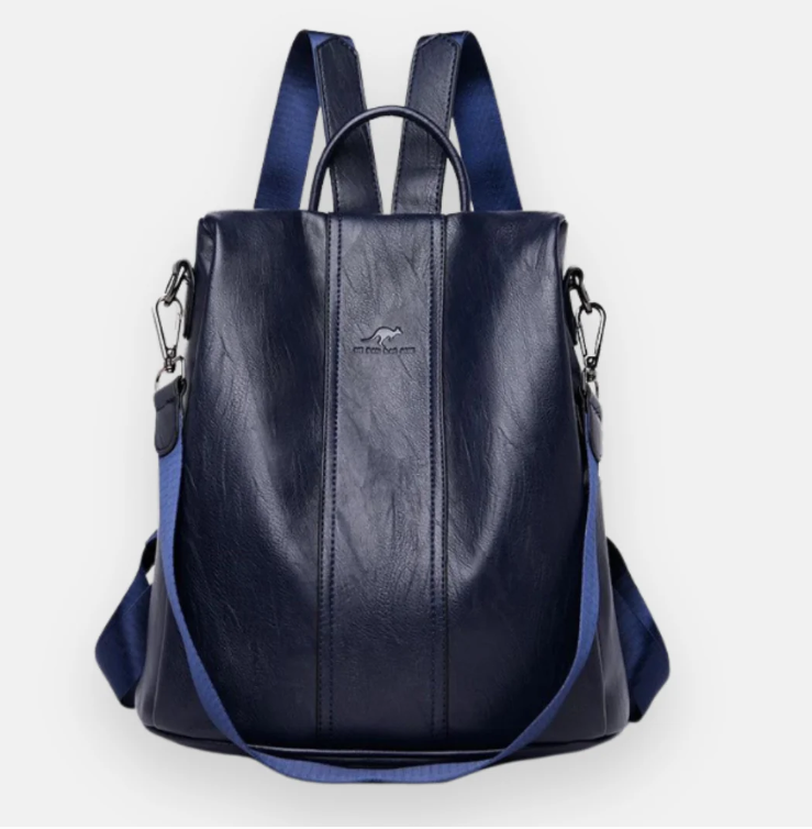 BOLSA MOCHILA COURO