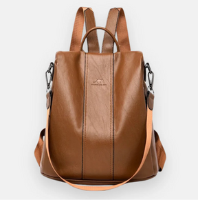 BOLSA MOCHILA COURO