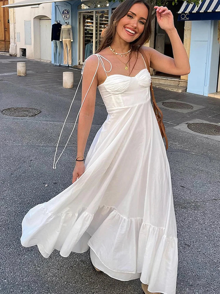 VESTIDO BRANCO ROMÂNTICO