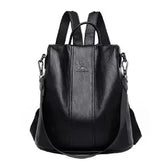 BOLSA MOCHILA COURO