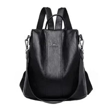 BOLSA MOCHILA COURO