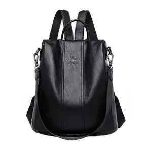 BOLSA MOCHILA COURO